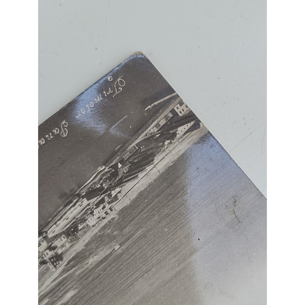 RPPC Airplane Plane 1924 Postcard Antique Peru Trimotor La Punta - Picture 9 of 12